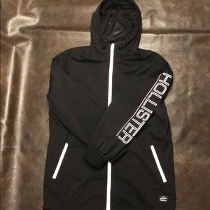 Mens Small Black HollisterxKhalid Windbreaker